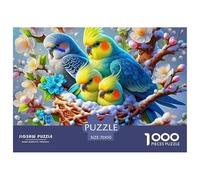 Parrot Puzzle Jeux 1000 Pièces Volumineuses Qualité Supérieure, Unicité, Jeu De Puzzle Difficile, Adapté Aux Hommes/Femmes, Adultes Et Personnes De Plus De 14 Ans 70x50cm/1000pcs