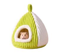 Parrot Resting Hammock - Plush Covered Perch - Insulated Hanging Sanctuary | Cage Breeding Bird Cave Bed Cold Weather Parrot Hamster Sugar Glider Conure Cockatiel Canary Finch
