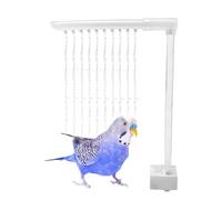 Parrot Shower Accessories Head, Running Water Fountain, Automatic Bathing Accessory, Cage-Mounted Bird Pool Toy, Ideal for Lovebirds, Cockatiels, Parakeets, Safe Pet Water Spray, Fun Hydration