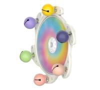Parrot Spinner Toy, Parakeets Chewing Rotate Toy, Interactive Puzzle Play, Fun Entertainment Companion, Durable Chewable Accessory for Pet Animals Conure Lovebird Lorikeets Cockatiel Birds