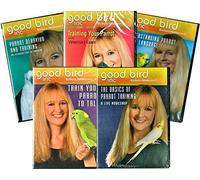 Parrot Training DVD Set 5 Titles (8 Discs) by Barbara Heidenreich