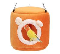 Parrot Warm Nest - Flannel Cotton 20x19x19cm | Insulated Hanging Bird Nest