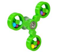 Parrot Windmill - Interactive Chew Toy for Cage Activity | Rotatable Spinner Entertainment with Textured Biting Parts & Bright Color Design for Conure Stimulation, Cockatiel Engagement, Macaw Playtime