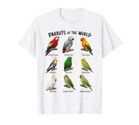 Parrots of The World Conure de cacatoès pour Amoureux des perroquets T-Shirt