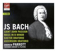 Parrott, Andrew - Bach - Passion selon St Jean / Oratorio de Pâques / Messe en si mineur (Coffret 5 CD)