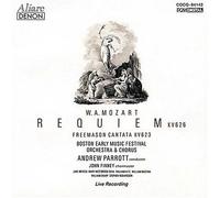 Parrott - Mozart:Requiem/Little Masonic