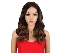 Parrucca Da Donna In Pizzo Con Onde Profonde E Sciolte, Parrucche Sintetiche Resistenti Al Calore Da 18 Pollici Per Cosplay, Uso Quotidiano