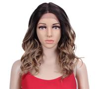 Parrucca Da Donna In Pizzo Con Onde Profonde E Sciolte, Parrucche Sintetiche Resistenti Al Calore Da 18 Pollici Per Cosplay, Uso Quotidiano