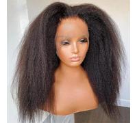 Parrucca Frontale In Pizzo Liscio Da Donna, HD, Senza Colla, Con Capelli Per Bambini, Per Feste Cosplay