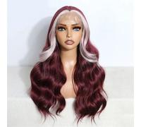 Parrucca Frontale In Pizzo Ondulato Da Donna, Parrucche Sintetiche Senza Colla Per Cosplay, Uso Quotidiano, Aspetto Naturale