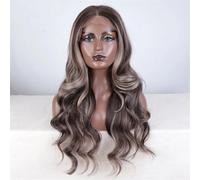 Parrucca Frontale In Pizzo Sintetico Da Donna Con Onde Del Corpo E Capelli Per Bambini, Resistente Al Calore, Per Cosplay