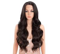 Parrucca Frontale In Pizzo Sintetico Da Donna Con Onde Del Corpo E Capelli Per Bambini, Resistente Al Calore, Per Cosplay