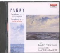 C. Parry – Symphonies n° 3 et 4 – Import – NAXOS