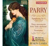 Parry – Symphony N°4, Suite Moderne, Proserpine – CD