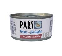 Pars Humido pour chiens et chats, aliment complet en bouillon de cuisson pour chiens et chats de tous âges et tailles, goût thon avec anchois | 12 boîtes de 85 grammes chacune.