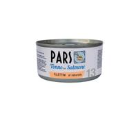 Pars Humido pour chiens et chats, aliment complet en bouillon de cuisson pour chiens et chats de tous âges et tailles, goût thon avec saumon | 12 boîtes de 85 grammes chacune.
