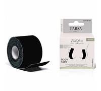 PARSA Beauty Body Tape - 5 cm x 5 m - Scotch Sein Poitrine pour Un Maintien Parfait et Confort - Bande Remonte Sein pour Toutes Les Occasions - Fonctionnalité de Haute qualité