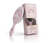 PARSA Beauty Brosse pour enfants avec licorne et arc-en-ciel
