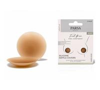 PARSA Beauty Cache Teton - Alternative Invisible au Soutien-Gorge pour Bonnets A-D - Réutilisable et résistant à l’Eau - Cache Teton Silicone 100% Opaque - Nipple Cover pour Femmes