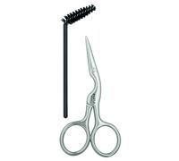 PARSA Beauty Ser pour epilation sourcil - Avec épilateur sourcils & brosse - Pour tailler, couper et façonner les sourcils avec précision - Pour des sourcils soignés