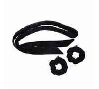 PARSA Beauty Hair Hero Beach Wave Styler pour des vagues naturelles, un coiffage texturé et un look plage avec 2 chouchous Noir