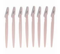 PARSA Beauty Lot de 8 tondeuses à sourcils - Gris - Pour sculpter et enlever les poils fins