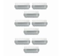 PARSA Beauty Lot de 9 brosses à ongles grises