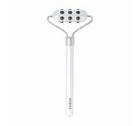PARSA Beauty Rouleau facial avec pierre de germanium, soin de luxe, massage tonifiant, refroidissement apaisant, peau plus ferme, design ergonomique, pierres de germanium de haute qualité,