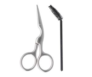 PARSA Beauty Ser pour epilation sourcil - Avec épilateur sourcils & brosse - Pour tailler, couper et façonner les sourcils avec précision - Pour des sourcils soignés