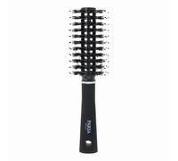 PARSA Beauty Trend Line Brosse (Noir) - Brosse à cheveux ronde avec poils mixtes pour volume et densité lors du séchage