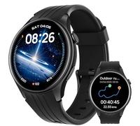 Parsonver Montre Connectée avec GPS Intégré, Smartwatch avec Appels Bluetooth, 100+ Sportifs, Fréquence Cardiaque, Sommeil, IP68 Étanche, Montre Connectee pour Android/iPhone (Noir, 43 mm)
