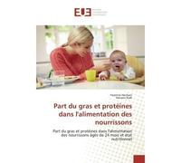 Part du gras et protéines dans l'alimentation des nourrissons Part du gras et protéines dans l'alimentation des nourrissons âgés de 24 mois et état nutritionnel - Yasmine Hachani - Universitaires Euro