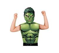 Rubie's Déguisement Avengers Hulk – Tee-shirt et masque – 3–6 ans, vert, intérieur