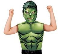 Rubie's Déguisement Avengers Hulk – Tee-shirt et masque – 3–6 ans, vert, intérieur