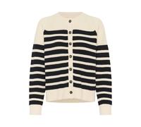 Part Two Cardigan 'PaitePW' bleu nuit / blanc naturel, Taille L