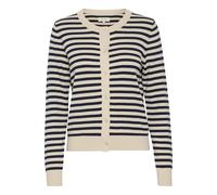 Part Two - Cardigan Rayé Blanc Gris - Femme - Pulls - Multicolore - Taille: 38 FR