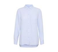 Part Two - Chemise en lin Heather avec boutons - Femme - Blouses et Chemises - Bleu - Taille: 38 FR