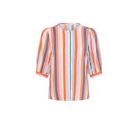 Part Two Chemisier 'AzraPW' bleu pastel / orange foncé / magenta / blanc, Taille XXL