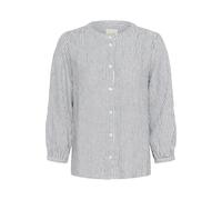 Part Two Chemisier bleu-gris / blanc, Taille L