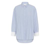 Part Two Chemisier ' ' bleu pastel / bleu clair / noisette, Taille M