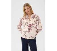 Part Two Chemisier 'Natale' beige / bordeaux, Taille XL