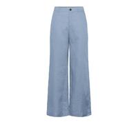 Part Two - Faded Denim Pantalon large en lin - Femme - Pantalons - Bleu - Taille: 38 FR