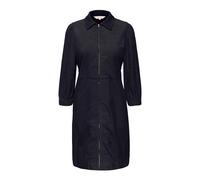 Part Two, Femme, Manteaux, Bleu, Taille: 36 FR Robe Bleu Marine avec Col Chemise