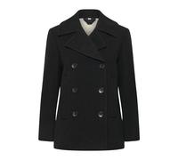 Part Two, Femme, Manteaux, Noir, Taille: 34 FR Veste Noire Classique avec Boutons Élégants