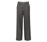 Part Two, Femme, Pantalons, Gris, Taille: 42 FR Pantalon de ville ample en flanelle grise mélangée