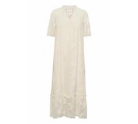 Part Two, Femme, Robes, Beige, Taille: 42 FR Élégante Robe Maxi avec Détail Col en V