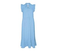 Part Two, Femme, Robes, Bleu, Taille: 40 FR Robe féminine avec des détails volantés
