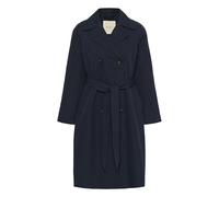 Part Two, Femme, Manteaux, Bleu, Taille: 42 FR Manteau Ceinturé