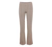 Part Two Pantalon à plis 'Pontas' noisette / noir / blanc cassé, Taille 40