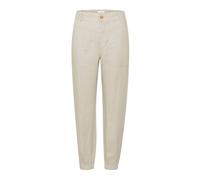 Part Two, Femme, Pantalons, Beige, Taille: 44 FR Pantalon en lin French Oak